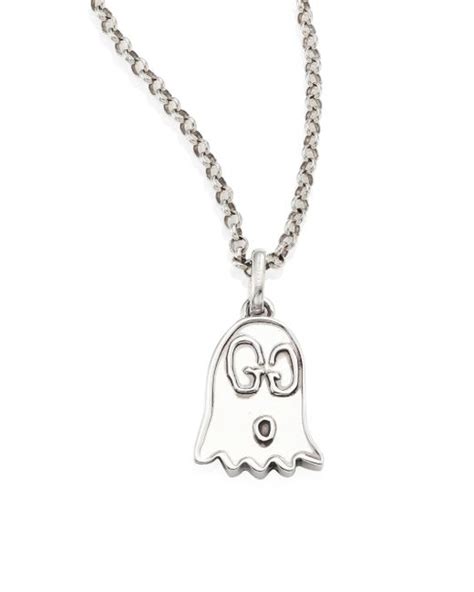 2016 gucci ghost necklace|gucci ghost jewellery.